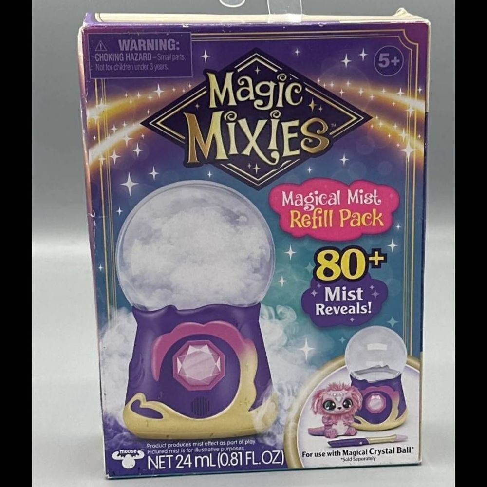 Magic Mixies Magical Mist Refill Pack 80+ Mist Reveals Use with Cauldron or Ball